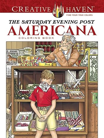 Creative Haven The Saturday Evening Post Americana Coloring Book (Adult  Coloring Books: USA) - Westmoreland County Historical Society
